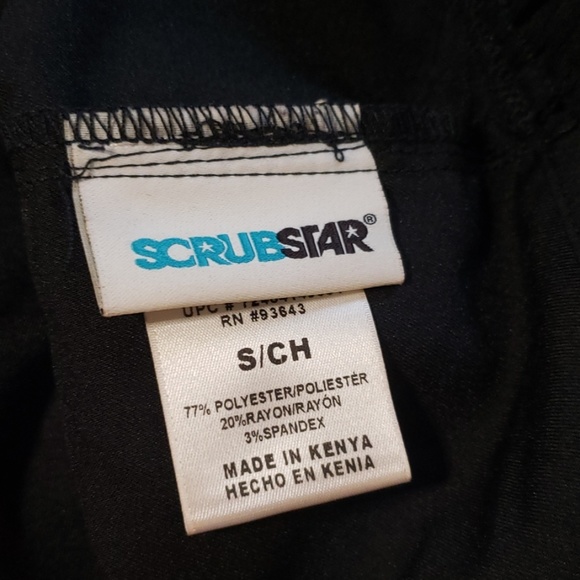 Black scrub pants - Picture 3 of 3